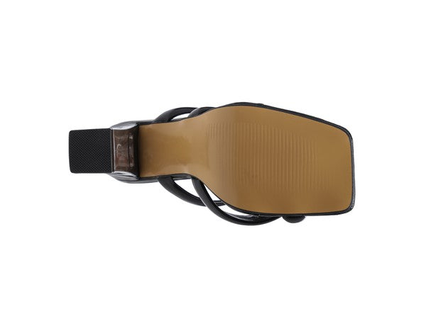 ERISED Clear Heel Toe Ring Slides Coco’s Tee Boutique